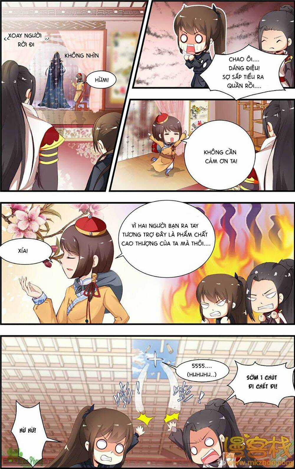 Kỳ Môn Nữ Mệnh Sư Chapter 4 trang 14