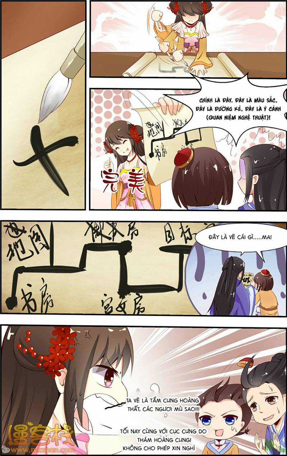 Kỳ Môn Nữ Mệnh Sư Chapter 4 trang 17