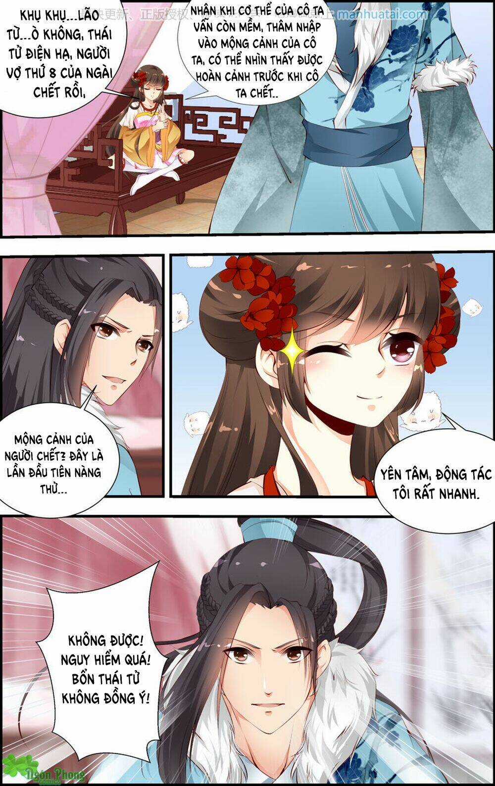 Kỳ Môn Nữ Mệnh Sư Chapter 43 trang 3