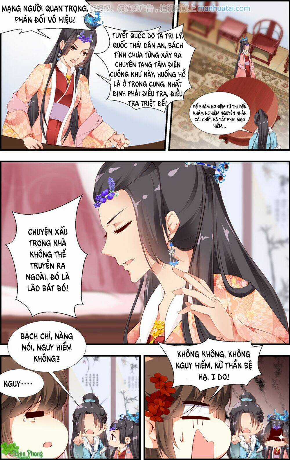 Kỳ Môn Nữ Mệnh Sư Chapter 43 trang 4