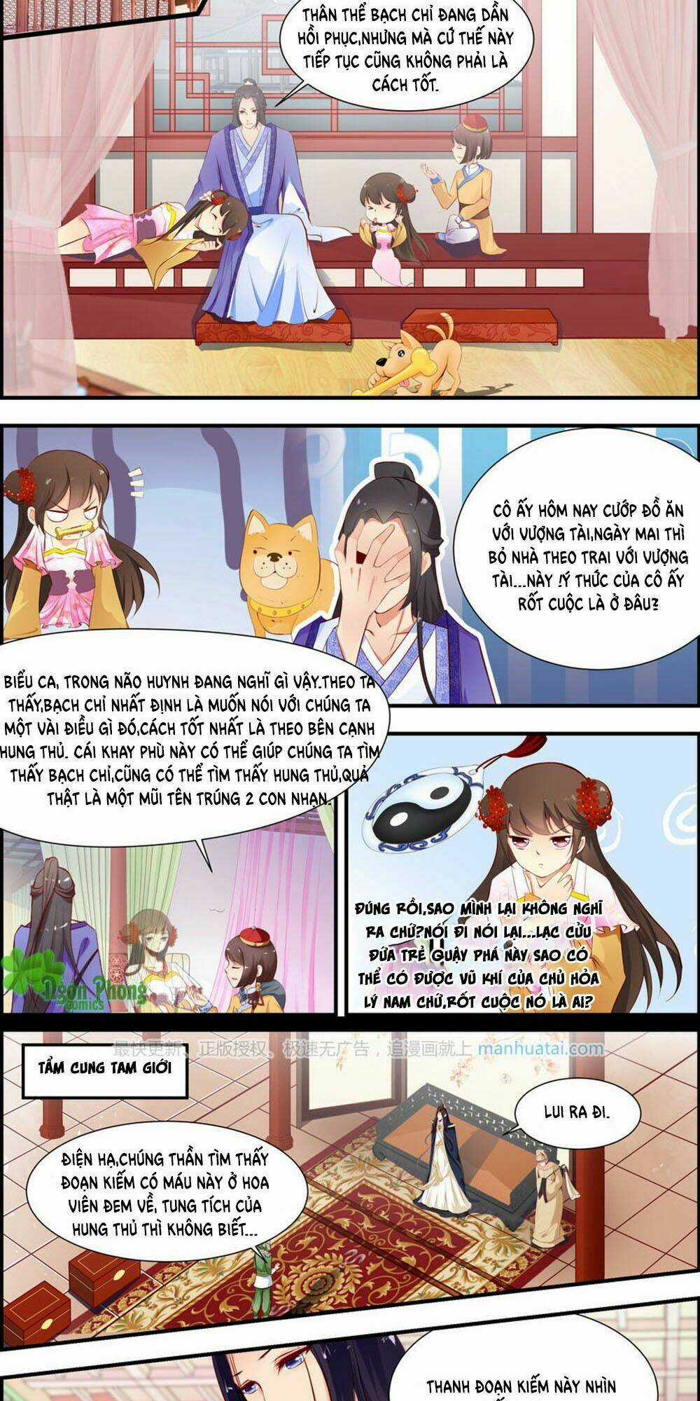 Kỳ Môn Nữ Mệnh Sư Chapter 7 trang 4