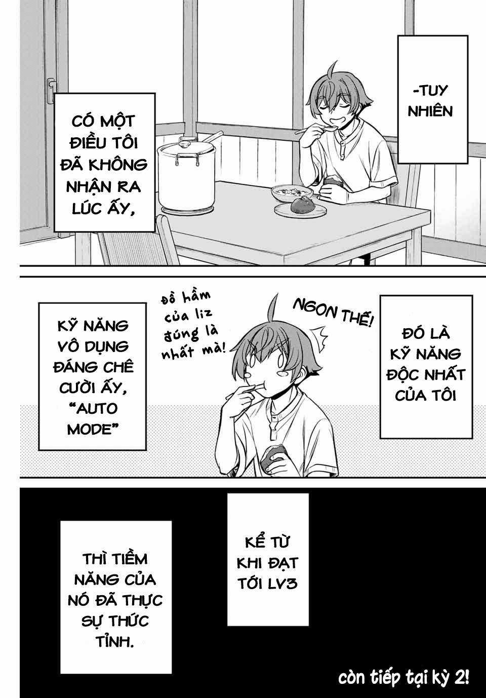 Kỹ Năng Vô Dụng [Auto Mode] Bỗng Dưng Thức Tỉnh ~ Hả, Tổ Đội Trinh Sát Mấy Người, Chẳng Phải Đã Nói Chapter 1 trang 34