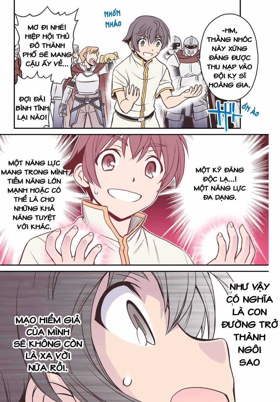 Kỹ Năng Vô Dụng [Auto Mode] Bỗng Dưng Thức Tỉnh ~ Hả, Tổ Đội Trinh Sát Mấy Người, Chẳng Phải Đã Nói Chapter 1 trang 4