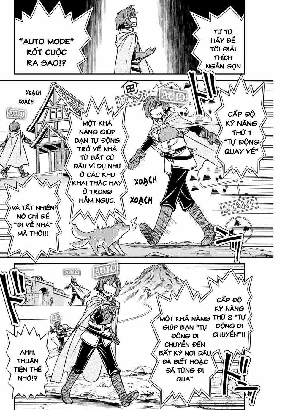 Kỹ Năng Vô Dụng [Auto Mode] Bỗng Dưng Thức Tỉnh ~ Hả, Tổ Đội Trinh Sát Mấy Người, Chẳng Phải Đã Nói Chapter 1 trang 6