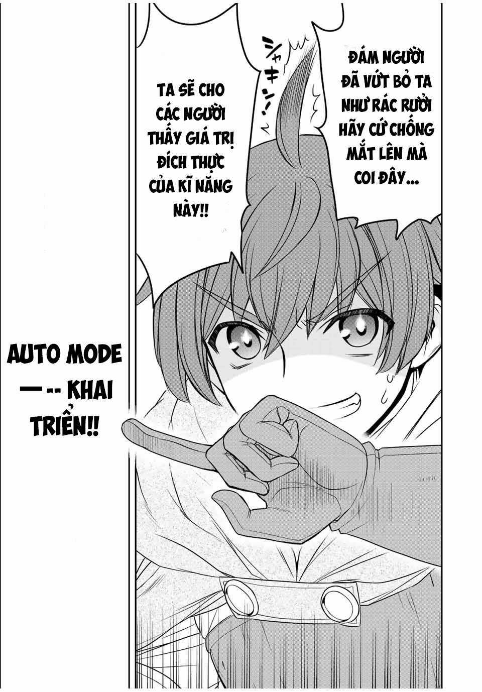 Kỹ Năng Vô Dụng [Auto Mode] Bỗng Dưng Thức Tỉnh ~ Hả, Tổ Đội Trinh Sát Mấy Người, Chẳng Phải Đã Nói Chapter 20 trang 19