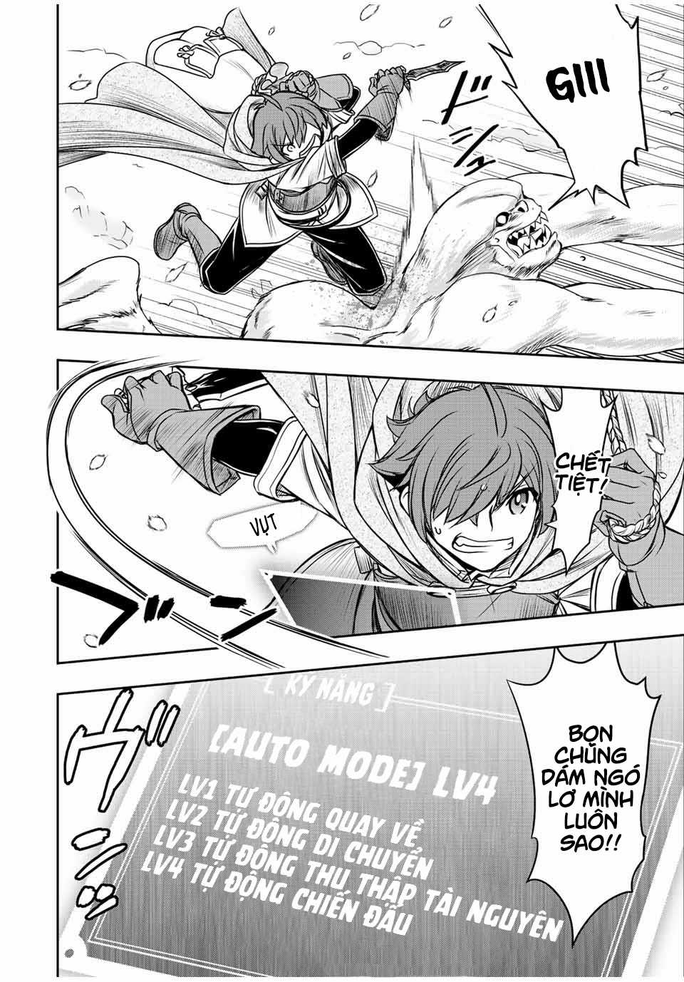 Kỹ Năng Vô Dụng [Auto Mode] Bỗng Dưng Thức Tỉnh ~ Hả, Tổ Đội Trinh Sát Mấy Người, Chẳng Phải Đã Nói Chapter 22 trang 12