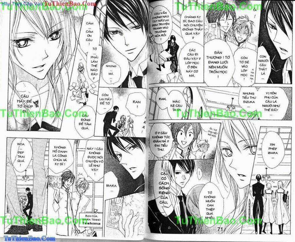 Kỵ Sĩ Mỹ Nam Chapter 1 trang 35