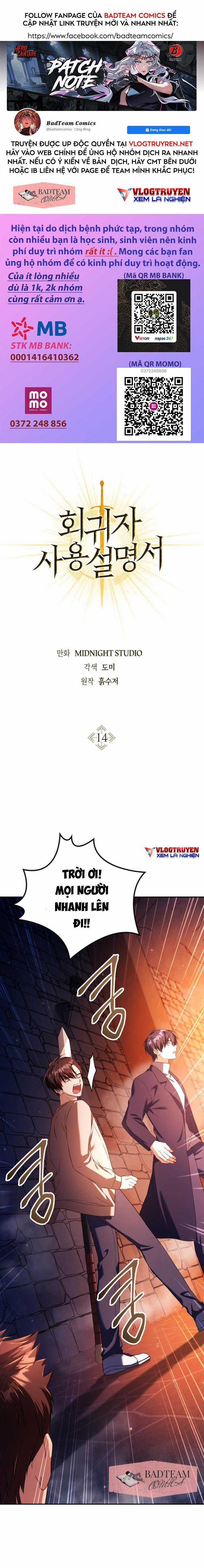 Ký Sự Hồi Quy Chapter 14 trang 0