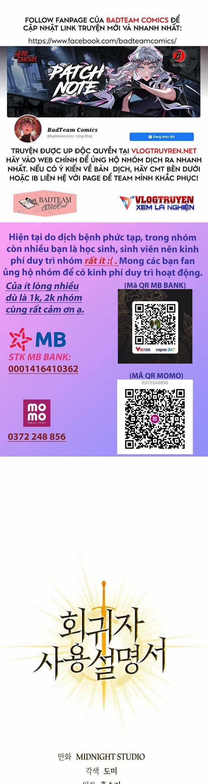 Ký Sự Hồi Quy Chương 16 trang 1