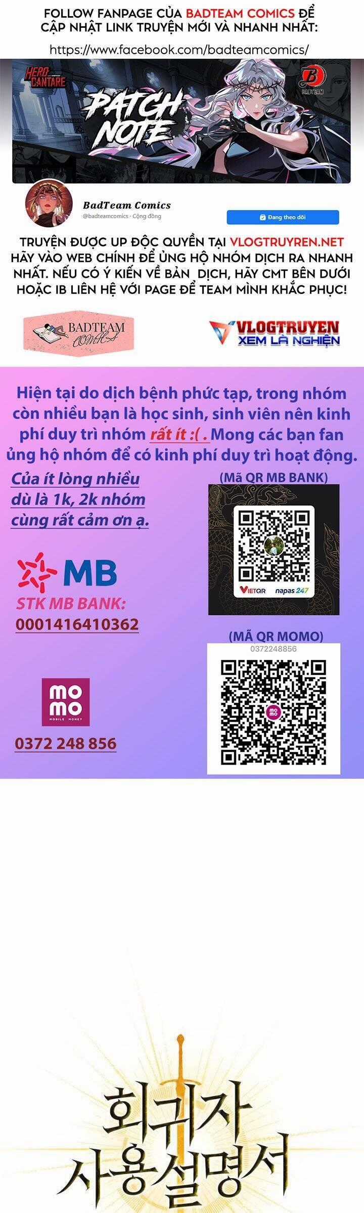 Ký Sự Hồi Quy Chương 2 trang 1