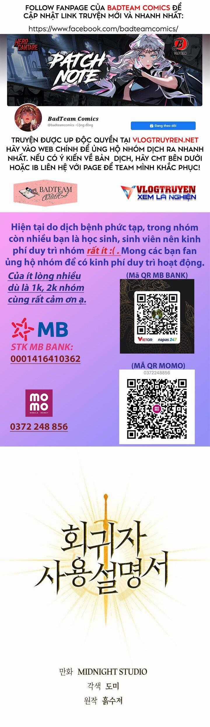 Ký Sự Hồi Quy Chương 4 trang 1