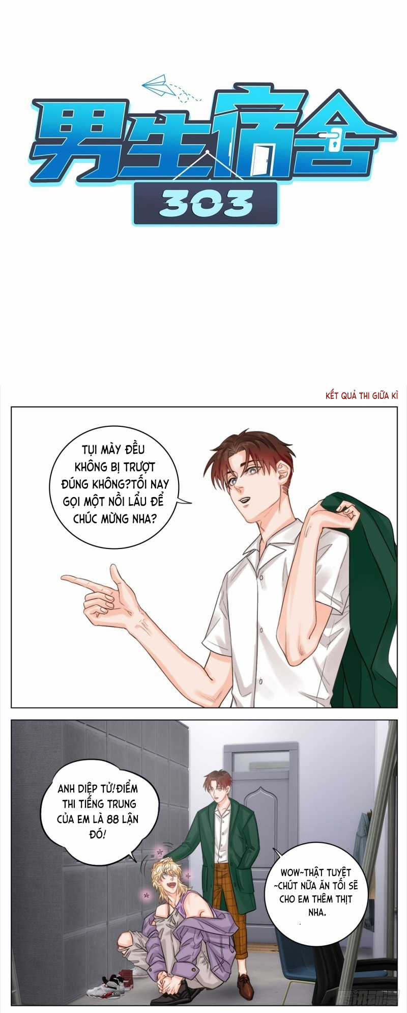 Ký Túc Xá Nam Phòng 303 Chapter 3 trang 3