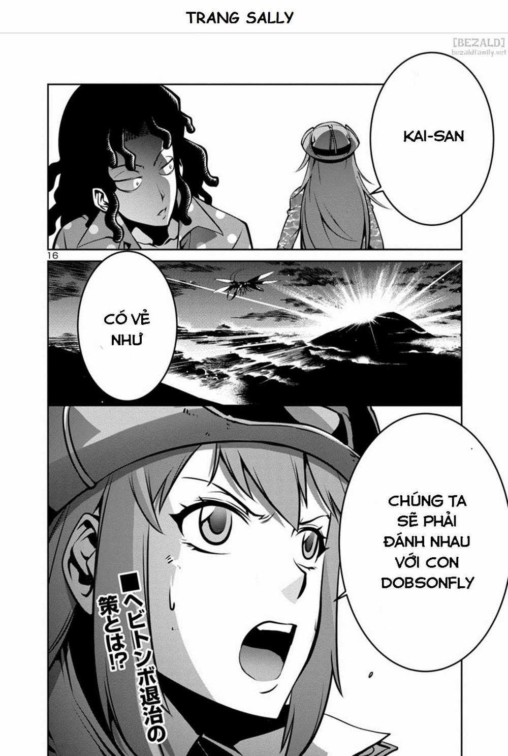 Kyochuu Rettou - Đảo Côn Trùng Chapter 5.3 trang 16