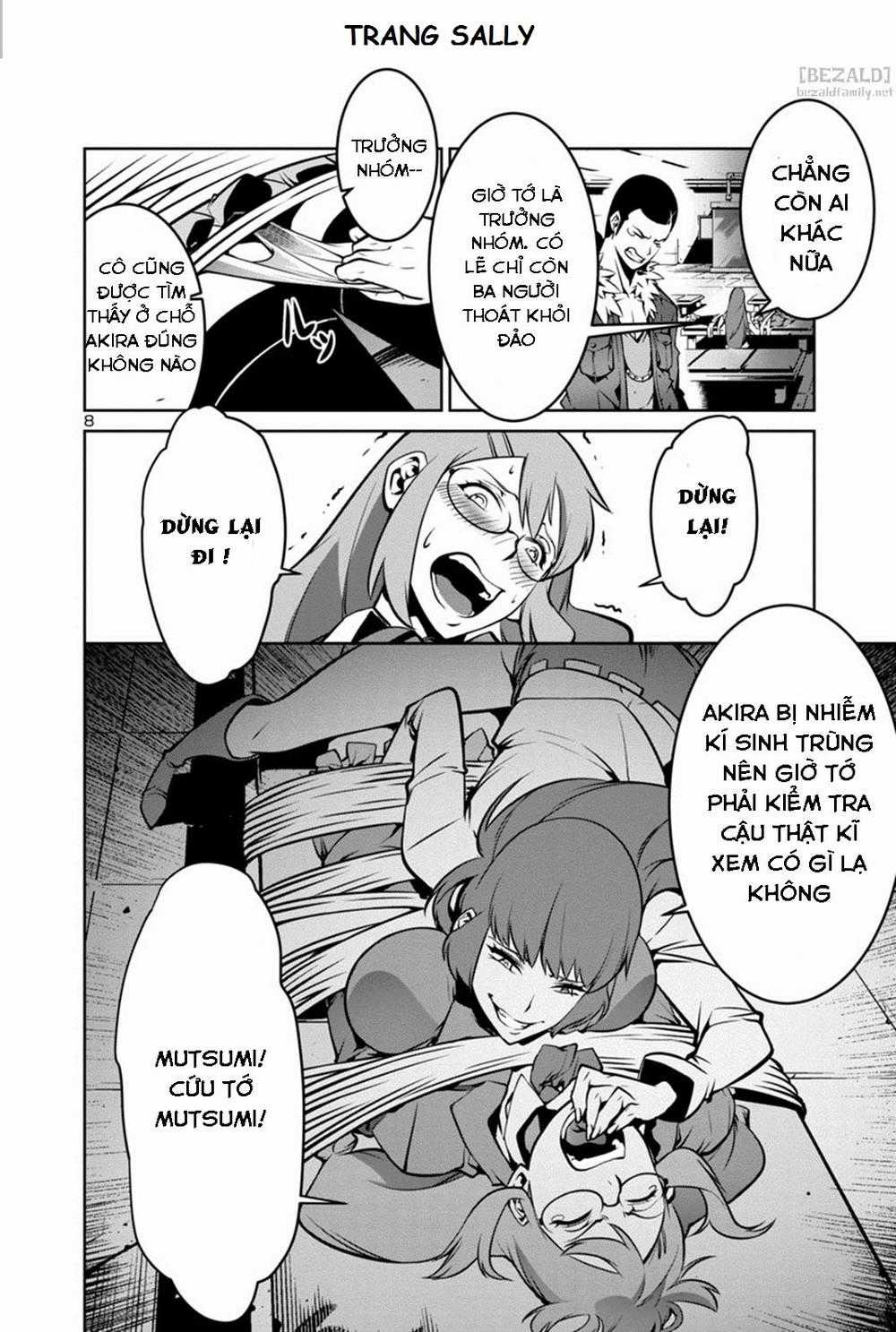 Kyochuu Rettou - Đảo Côn Trùng Chapter 5.3 trang 8