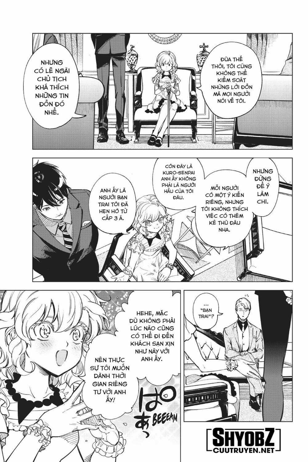 Kyokou Suiri Chapter 26 trang 12