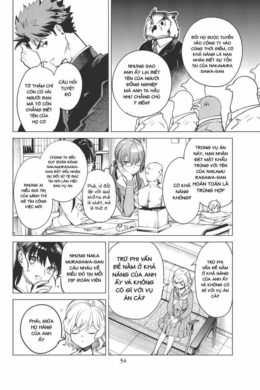 Kyokou Suiri Chapter 29 trang 54