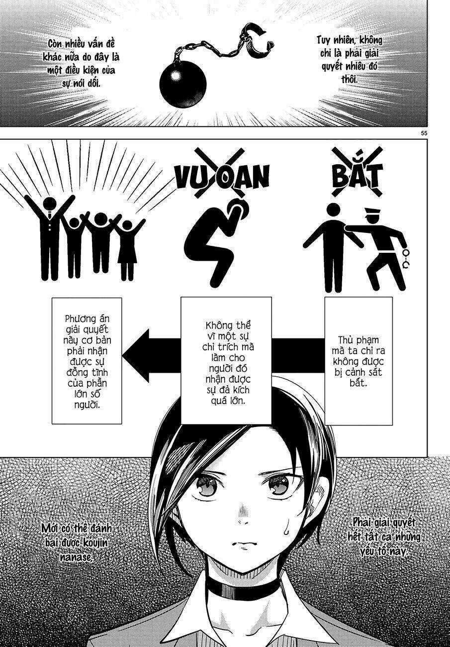 Kyokou Suiri Chapter 7 trang 58