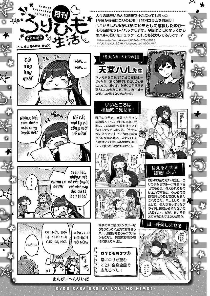 Kyou Kara Ore Wa Loli No Himo! Chapter 23 trang 23
