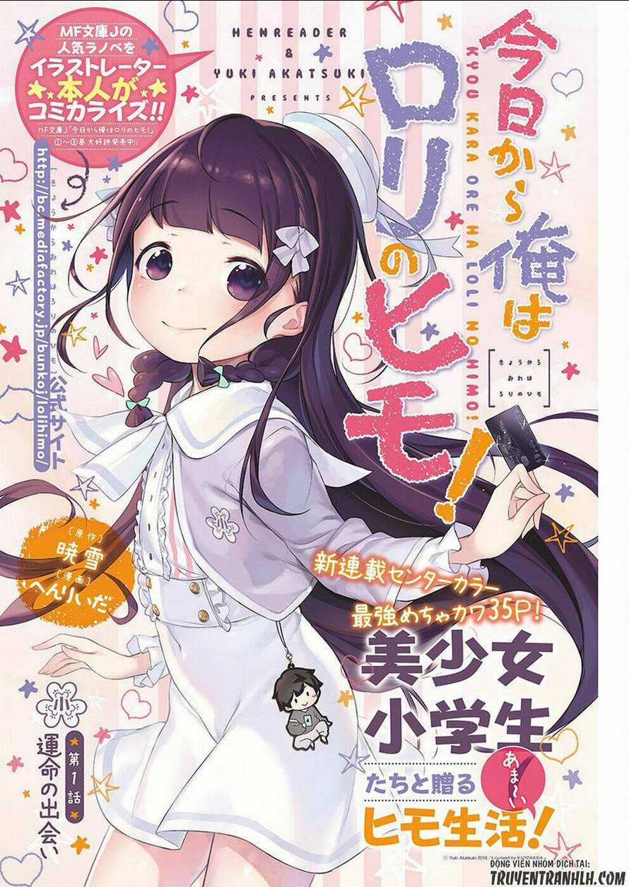 Kyou Kara Ore Wa Loli No Himo! Chapter 3 trang 2