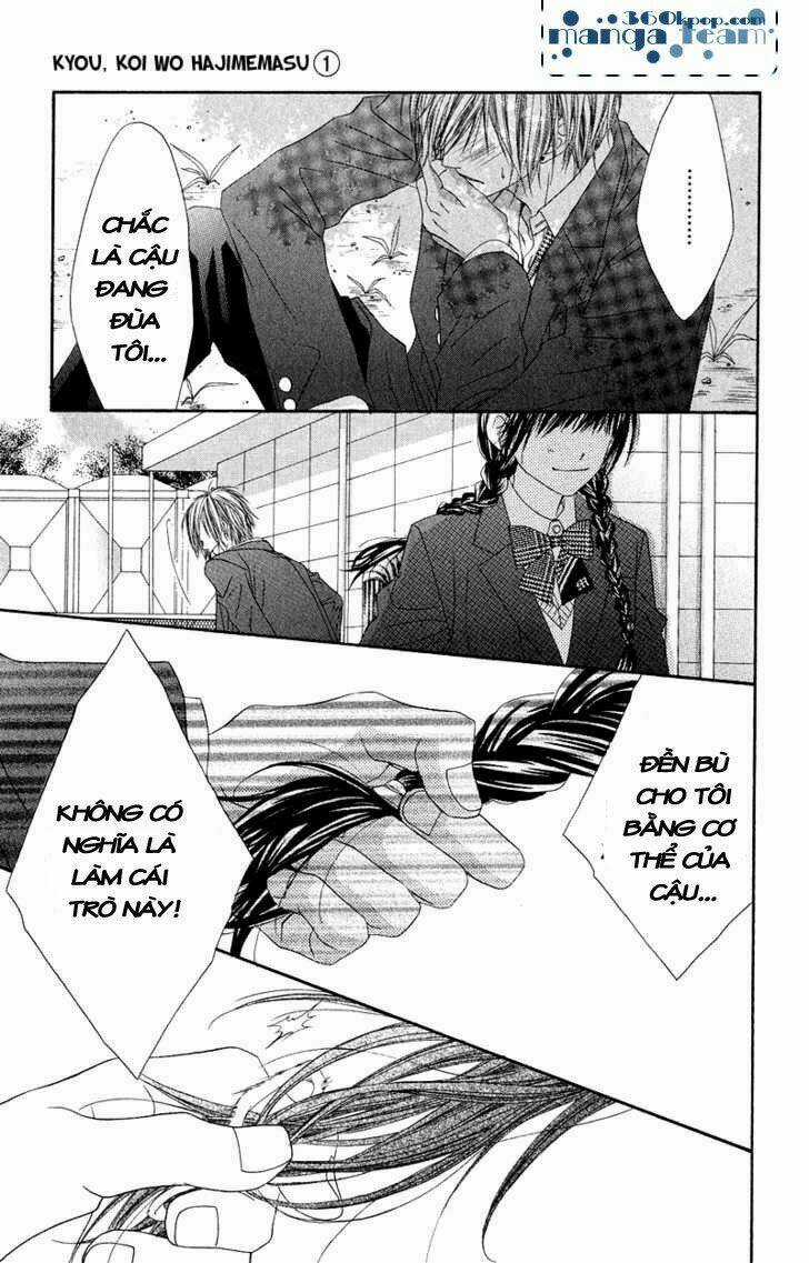 Kyou, Koi Wo Hajimemasu - Mộng Mơ Đầu Đời Chapter 1 trang 37
