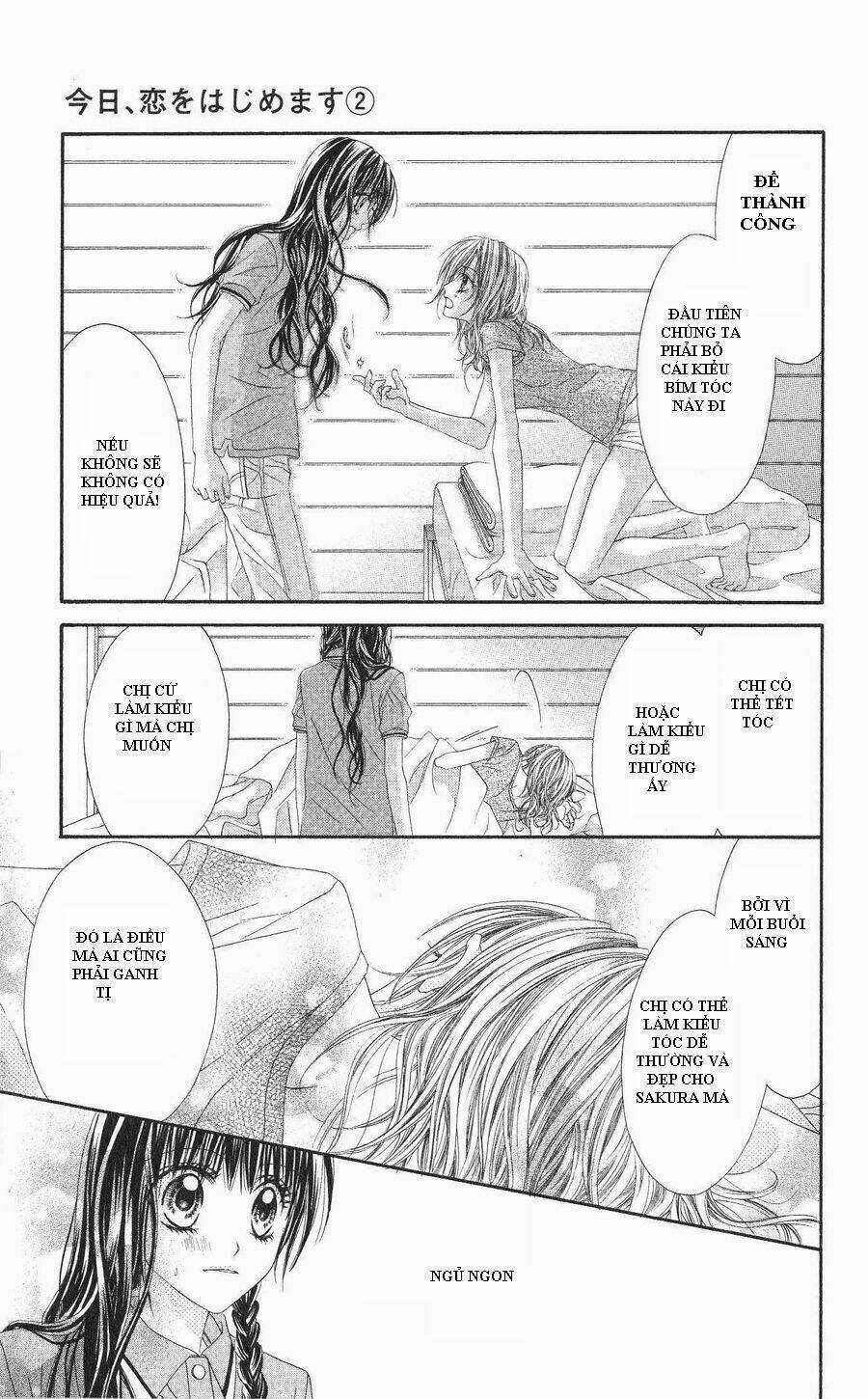 Kyou, Koi Wo Hajimemasu - Mộng Mơ Đầu Đời Chapter 11 trang 9