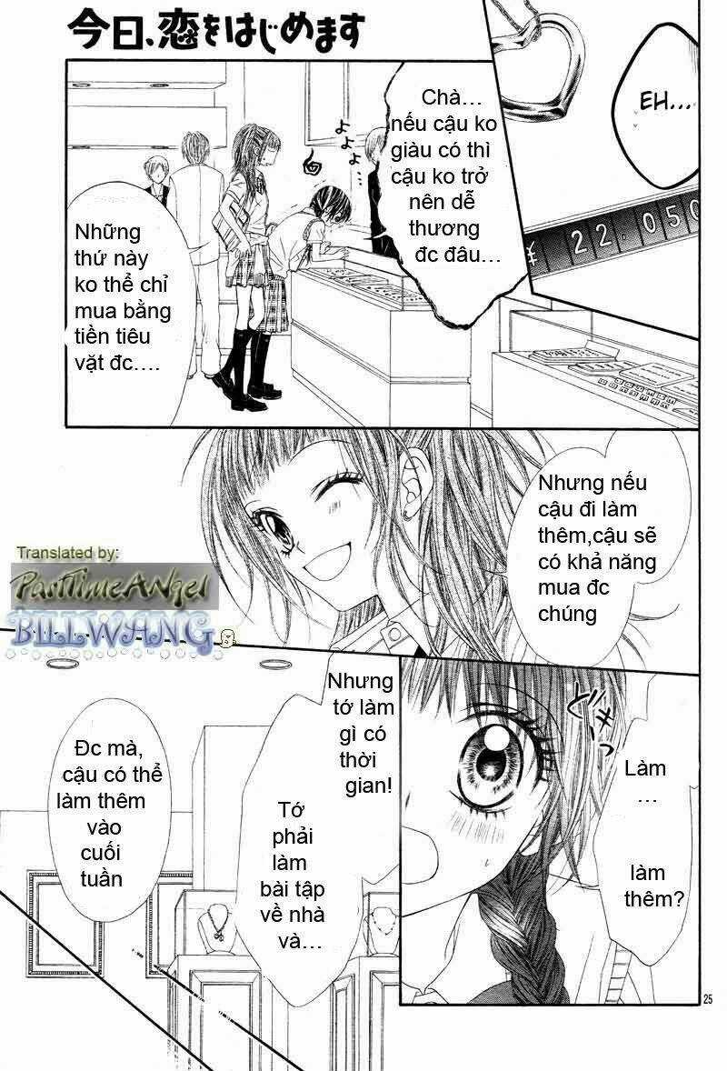 Kyou, Koi Wo Hajimemasu - Mộng Mơ Đầu Đời Chapter 12 trang 21