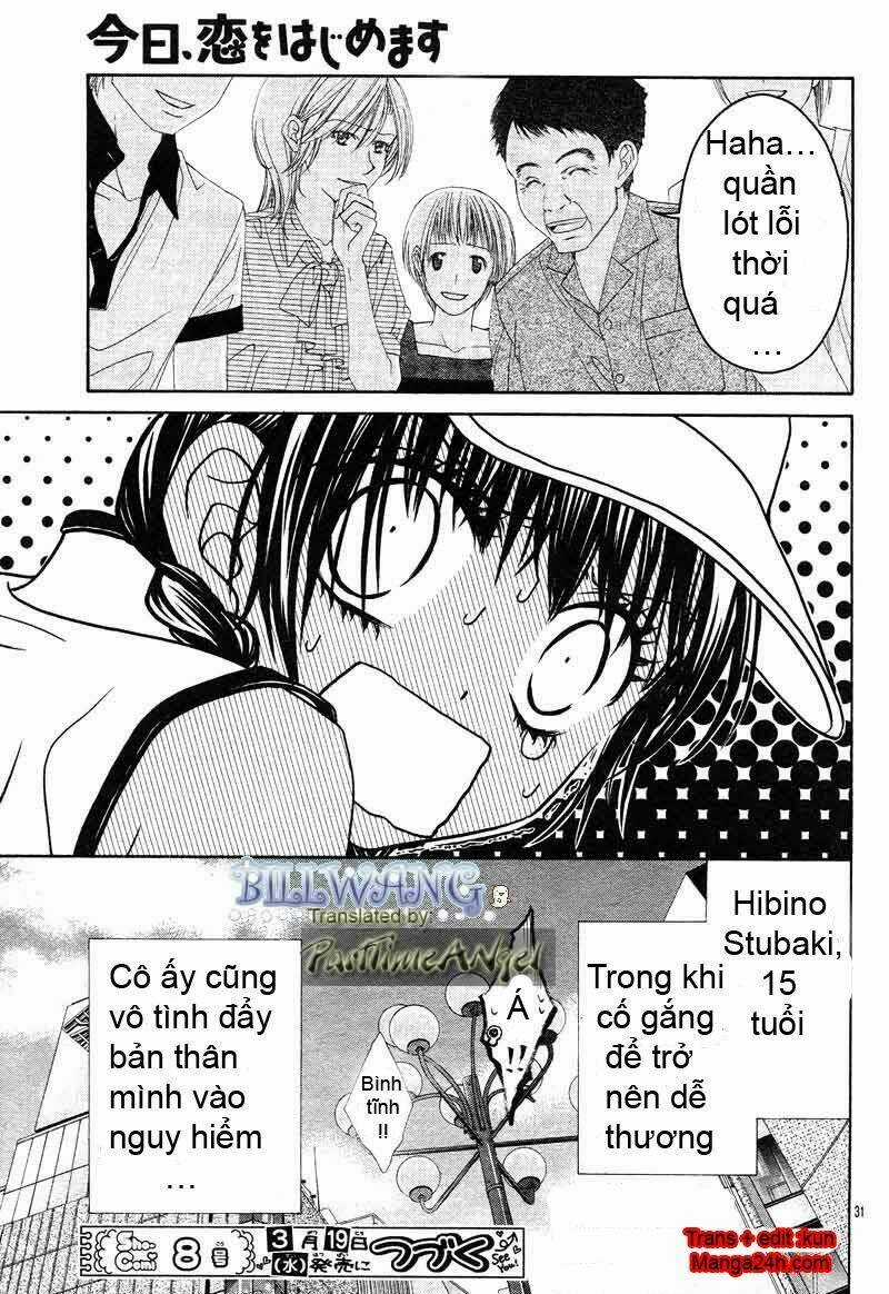 Kyou, Koi Wo Hajimemasu - Mộng Mơ Đầu Đời Chapter 12 trang 25