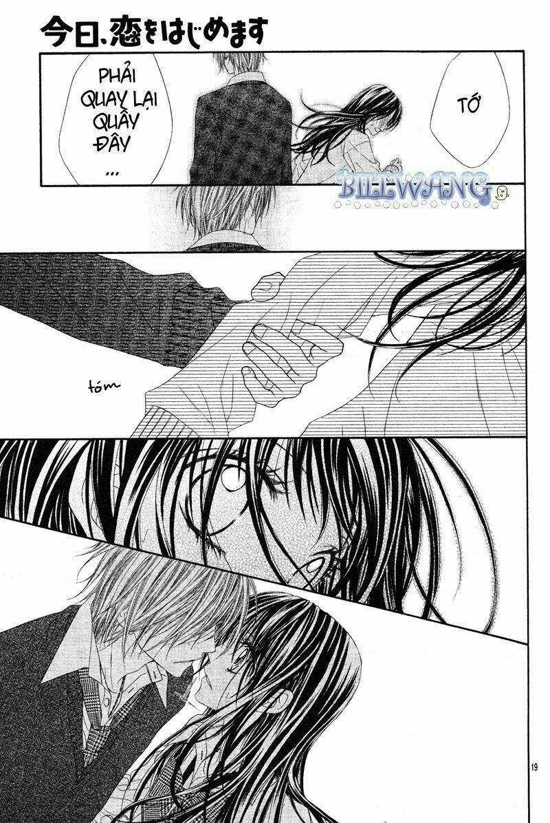 Kyou, Koi Wo Hajimemasu - Mộng Mơ Đầu Đời Chapter 16 trang 20