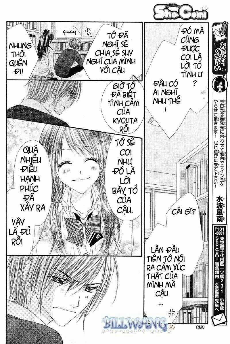 Kyou, Koi Wo Hajimemasu - Mộng Mơ Đầu Đời Chapter 16 trang 29