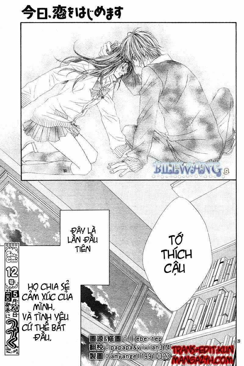 Kyou, Koi Wo Hajimemasu - Mộng Mơ Đầu Đời Chapter 16 trang 30