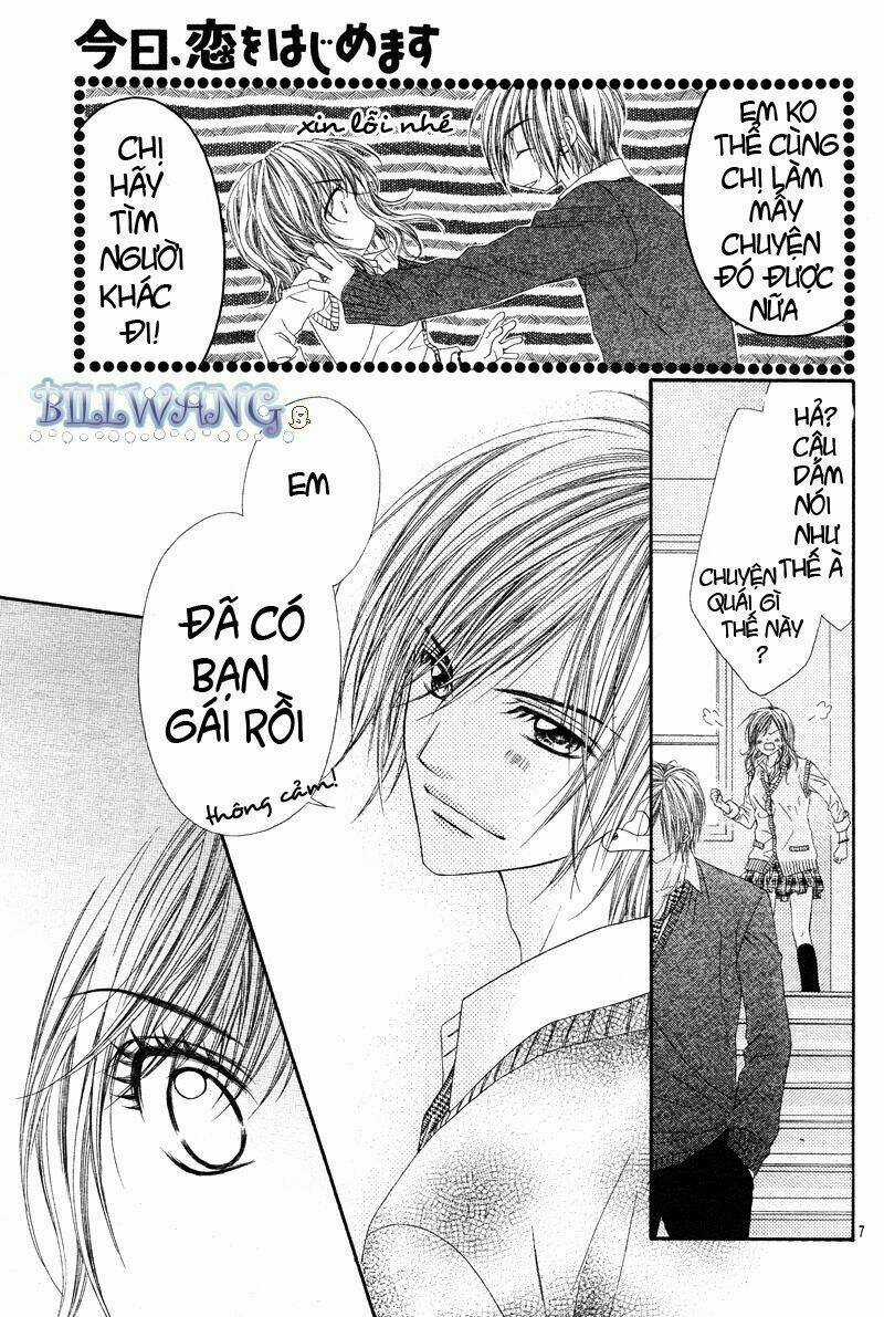 Kyou, Koi Wo Hajimemasu - Mộng Mơ Đầu Đời Chapter 16 trang 8