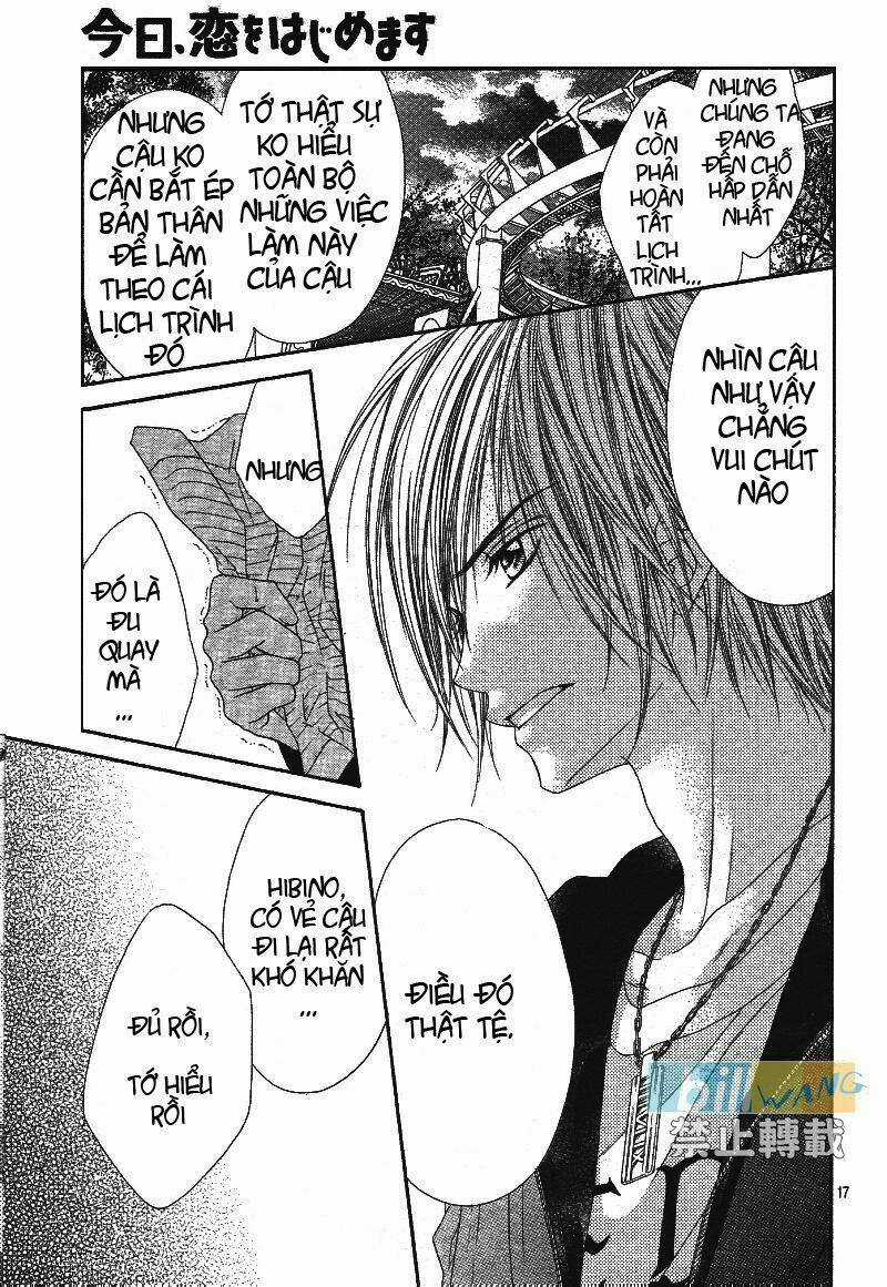 Kyou, Koi Wo Hajimemasu - Mộng Mơ Đầu Đời Chapter 18 trang 16