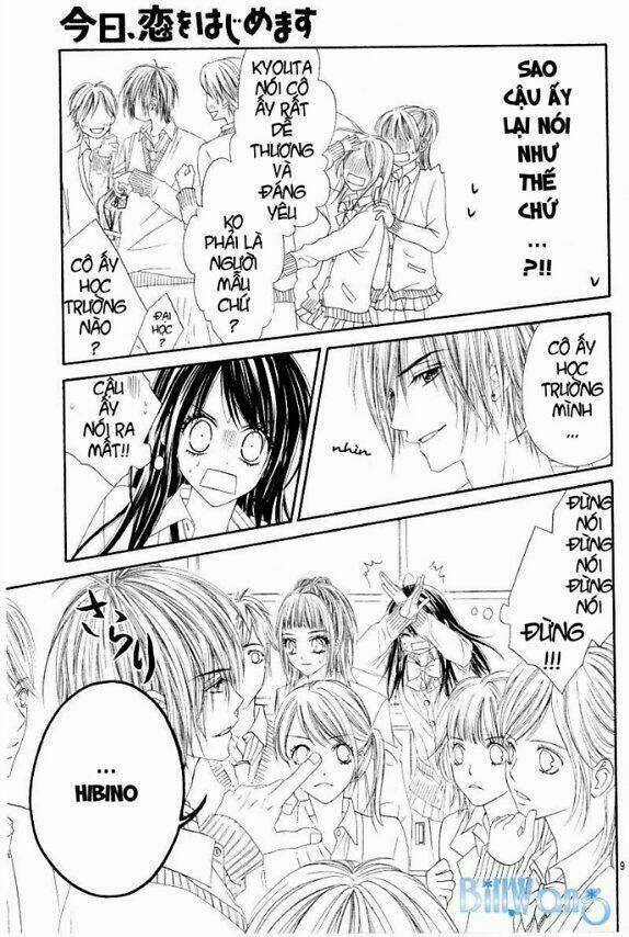 Kyou, Koi Wo Hajimemasu - Mộng Mơ Đầu Đời Chapter 20 trang 8