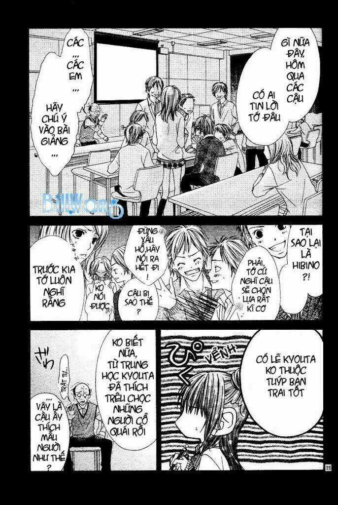 Kyou, Koi Wo Hajimemasu - Mộng Mơ Đầu Đời Chapter 21 trang 11