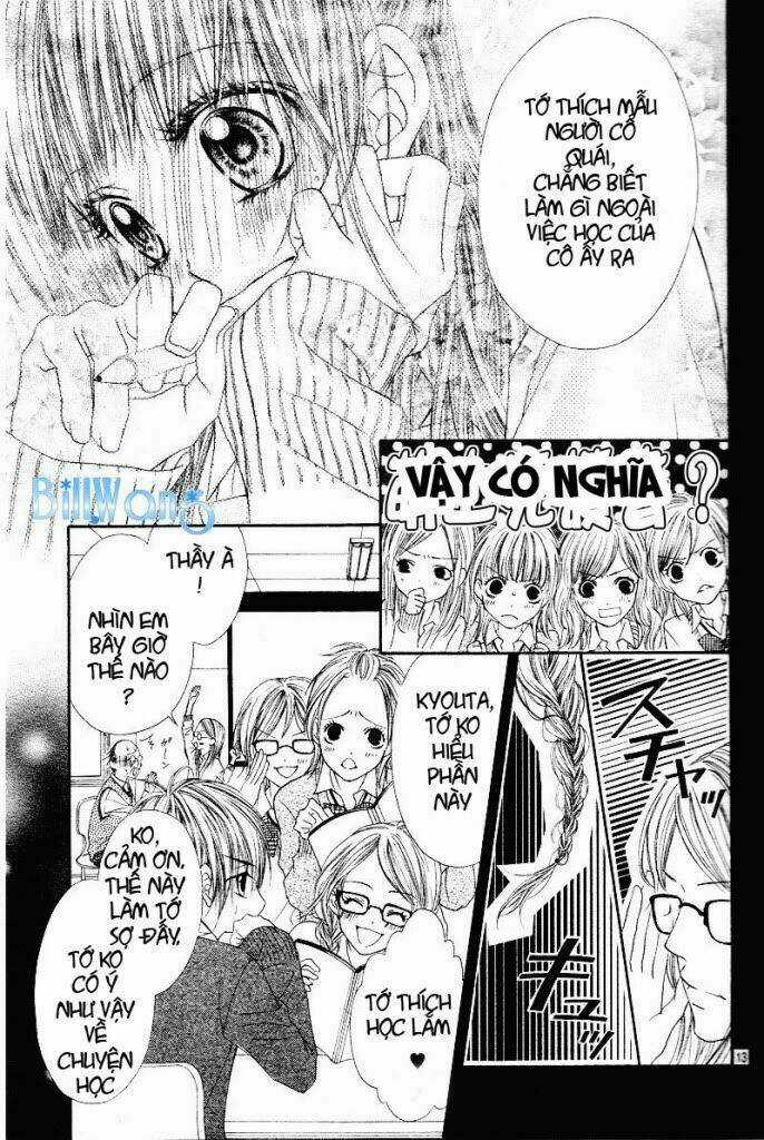 Kyou, Koi Wo Hajimemasu - Mộng Mơ Đầu Đời Chapter 21 trang 13