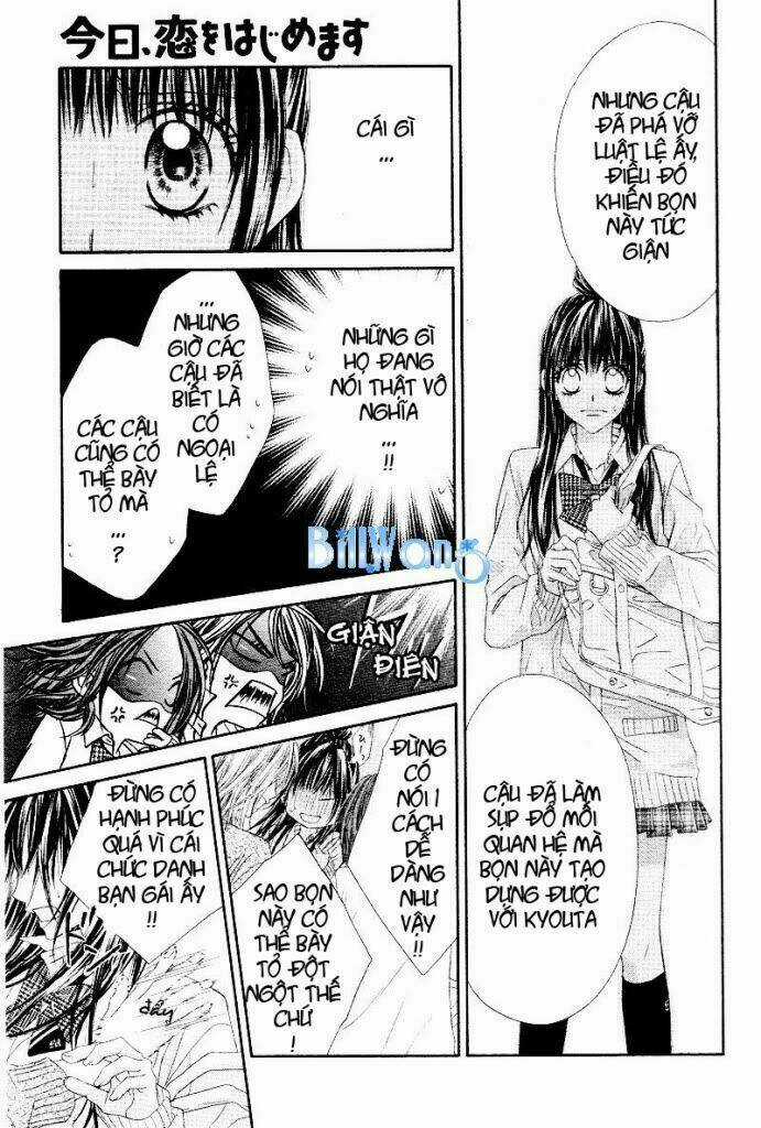 Kyou, Koi Wo Hajimemasu - Mộng Mơ Đầu Đời Chapter 21 trang 19