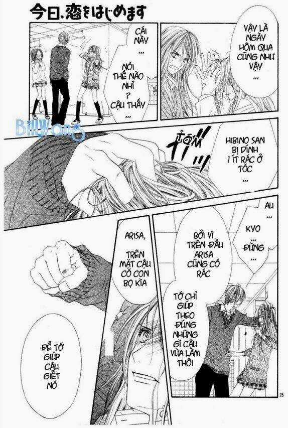 Kyou, Koi Wo Hajimemasu - Mộng Mơ Đầu Đời Chapter 22 trang 25