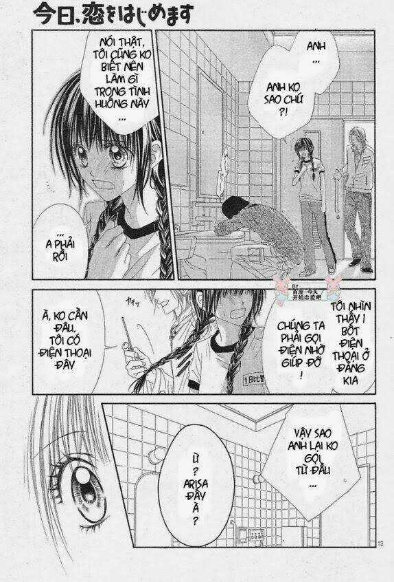 Kyou, Koi Wo Hajimemasu - Mộng Mơ Đầu Đời Chapter 23 trang 13