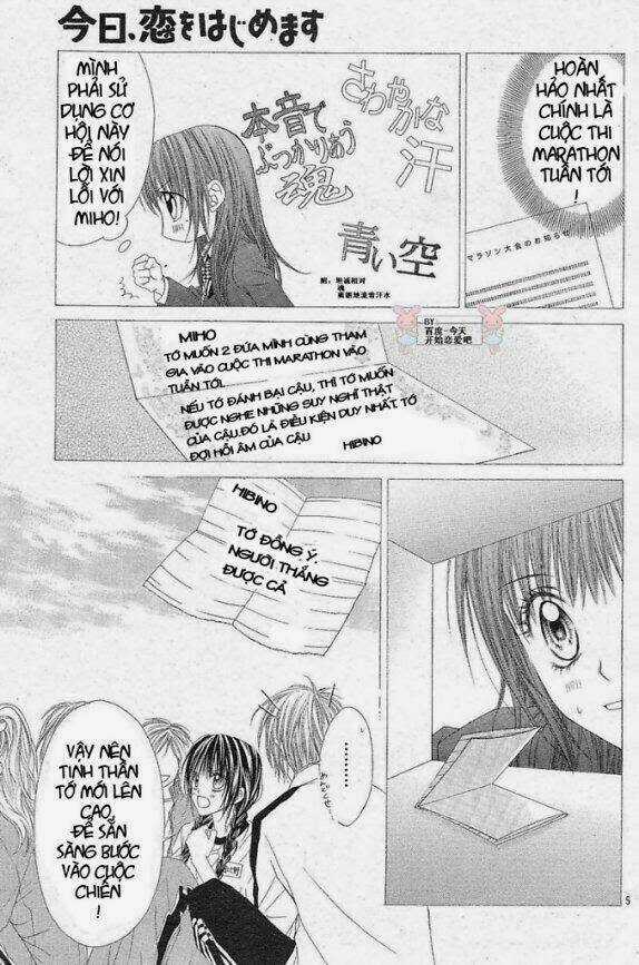 Kyou, Koi Wo Hajimemasu - Mộng Mơ Đầu Đời Chapter 23 trang 5