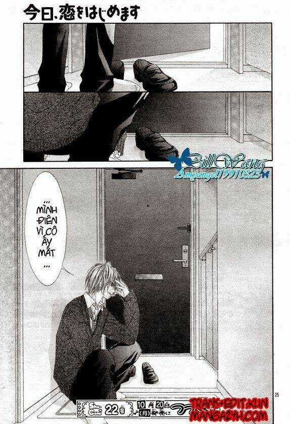 Kyou, Koi Wo Hajimemasu - Mộng Mơ Đầu Đời Chapter 26 trang 25