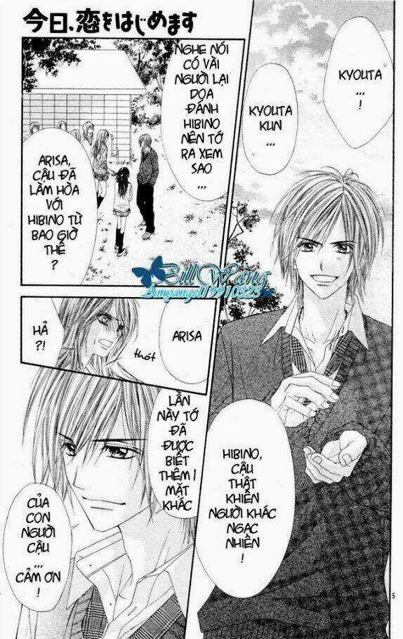 Kyou, Koi Wo Hajimemasu - Mộng Mơ Đầu Đời Chapter 26 trang 5