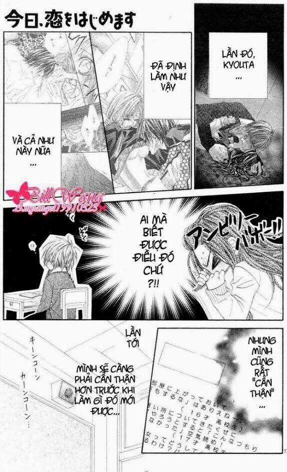 Kyou, Koi Wo Hajimemasu - Mộng Mơ Đầu Đời Chapter 27 trang 17