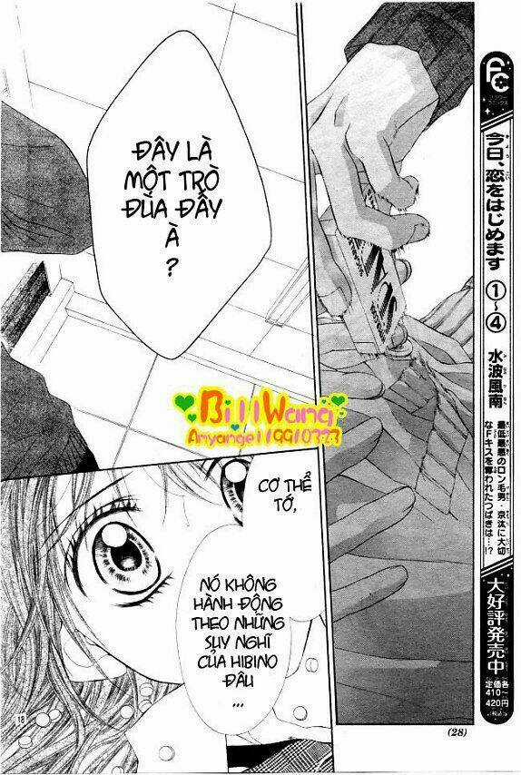 Kyou, Koi Wo Hajimemasu - Mộng Mơ Đầu Đời Chapter 29 trang 19