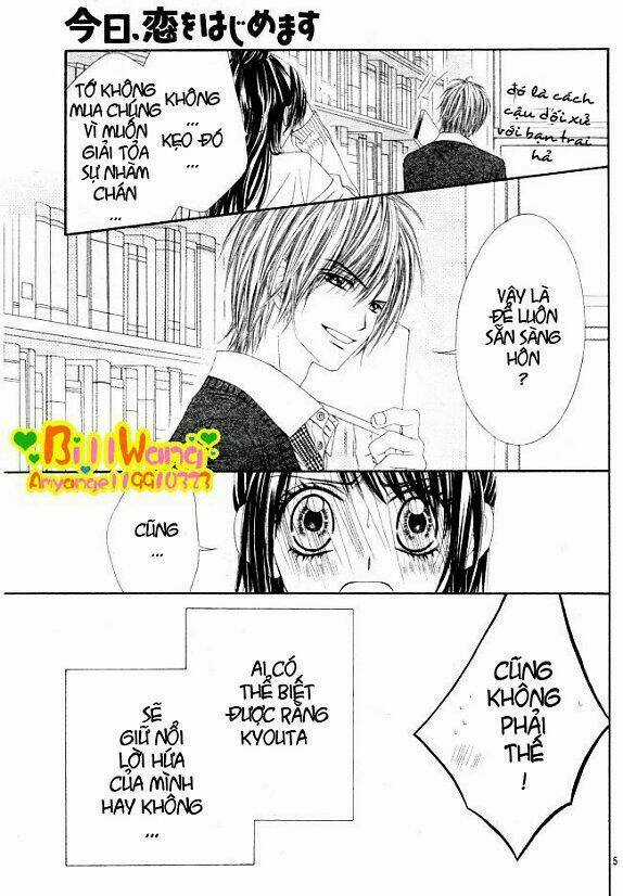 Kyou, Koi Wo Hajimemasu - Mộng Mơ Đầu Đời Chapter 29 trang 6