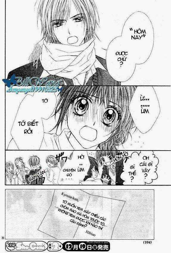 Kyou, Koi Wo Hajimemasu - Mộng Mơ Đầu Đời Chapter 30 trang 20