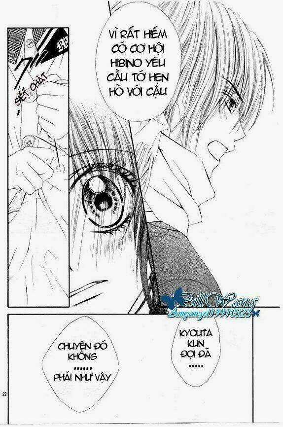 Kyou, Koi Wo Hajimemasu - Mộng Mơ Đầu Đời Chapter 30 trang 22