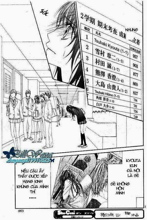 Kyou, Koi Wo Hajimemasu - Mộng Mơ Đầu Đời Chapter 30 trang 3