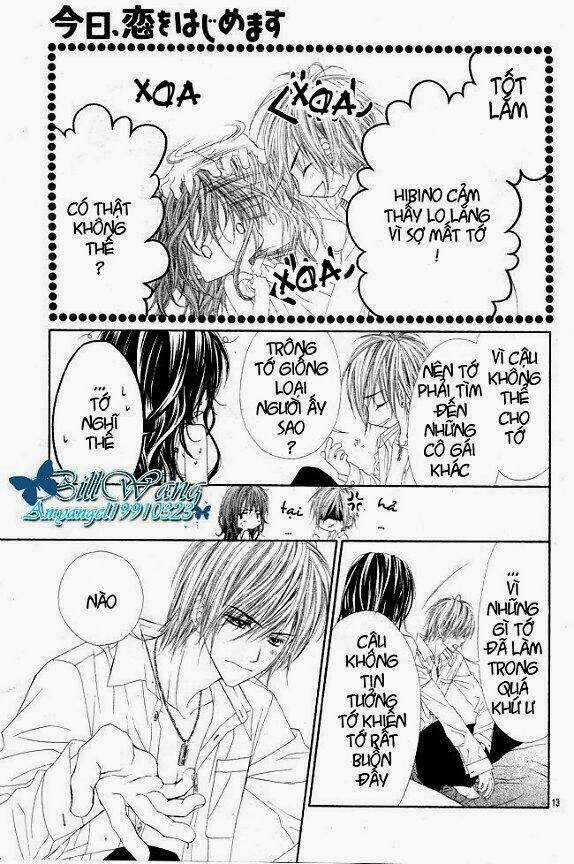 Kyou, Koi Wo Hajimemasu - Mộng Mơ Đầu Đời Chapter 31 trang 13