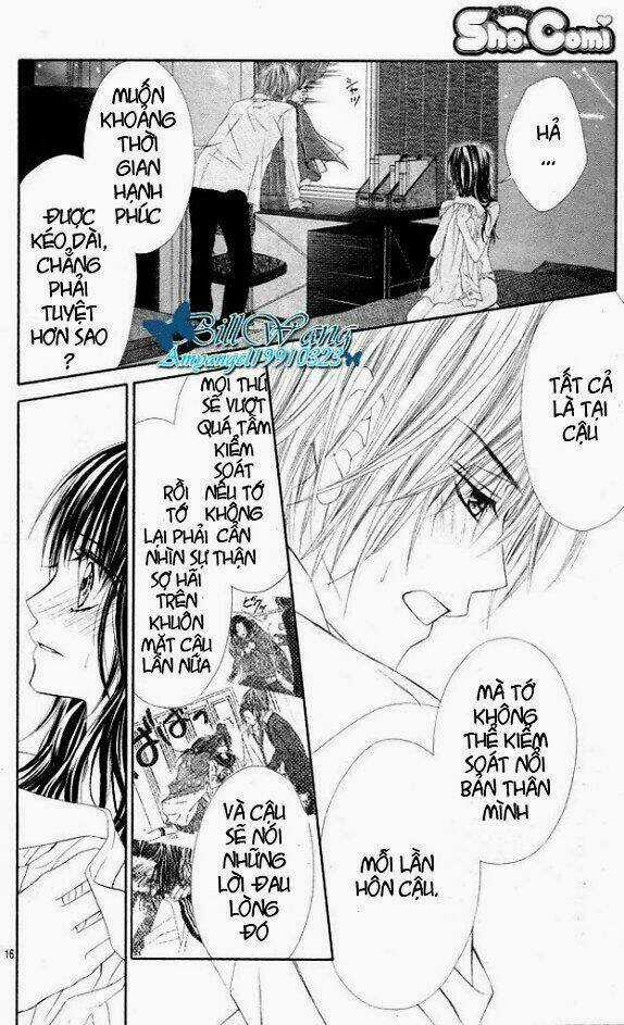 Kyou, Koi Wo Hajimemasu - Mộng Mơ Đầu Đời Chapter 31 trang 16