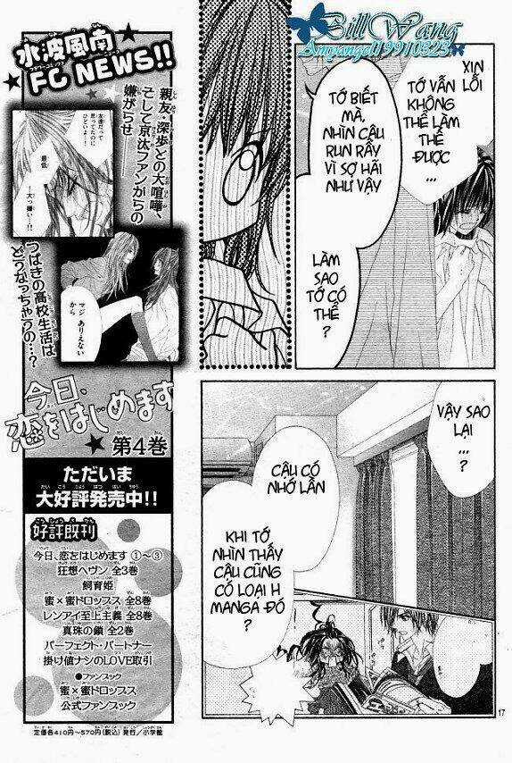 Kyou, Koi Wo Hajimemasu - Mộng Mơ Đầu Đời Chapter 31 trang 17